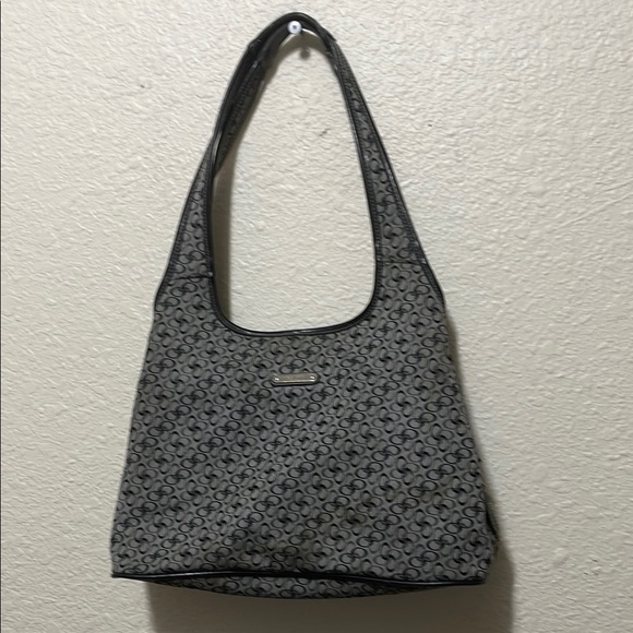 Rossetti Gray And Black Patterned Shoulder Bag - Picture 1 of 11